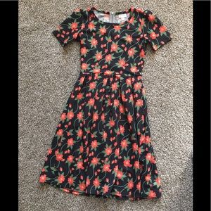 LuLaRoe Amelia dress. Size XS.